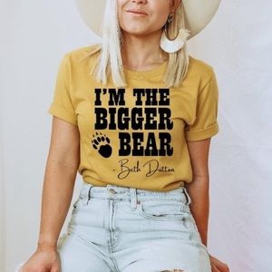 BIGGER BEAR Handmade Graphic Tee